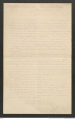 Nachlass Franz Steindachner, Brief von Österreichischer Fischerei-Verein an Franz Steindachner, Inv.Nr. 377.04, Seite 1